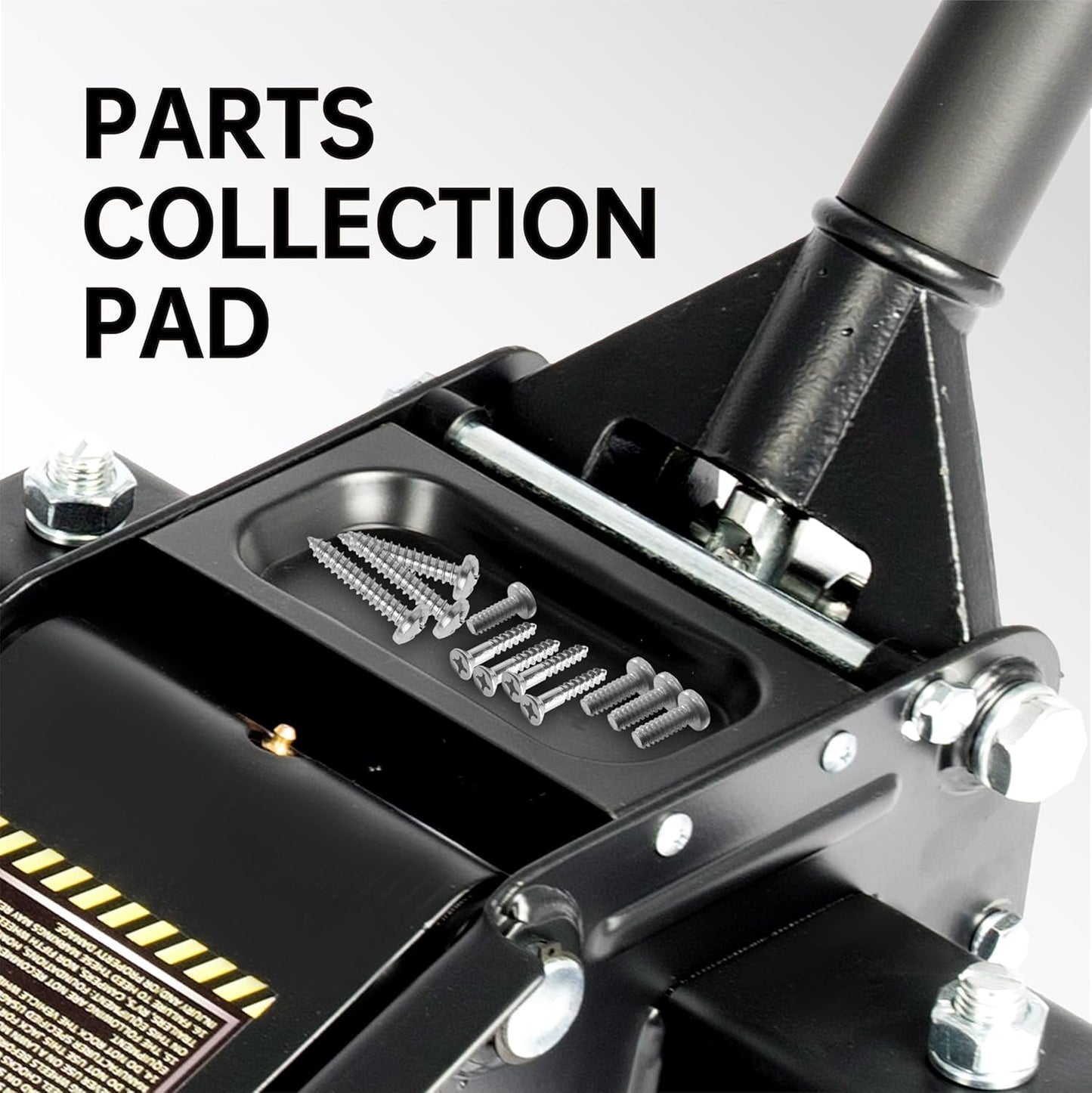 3-Ton (6600lbs) Low Profile Hydraulic Heavy-Duty Steel Floor Jack with Dual Pistons Quick Lift Pump, Home and Workshop Car Maintenance for Various Vehicles (Orange, 3 Ton Low Profile)