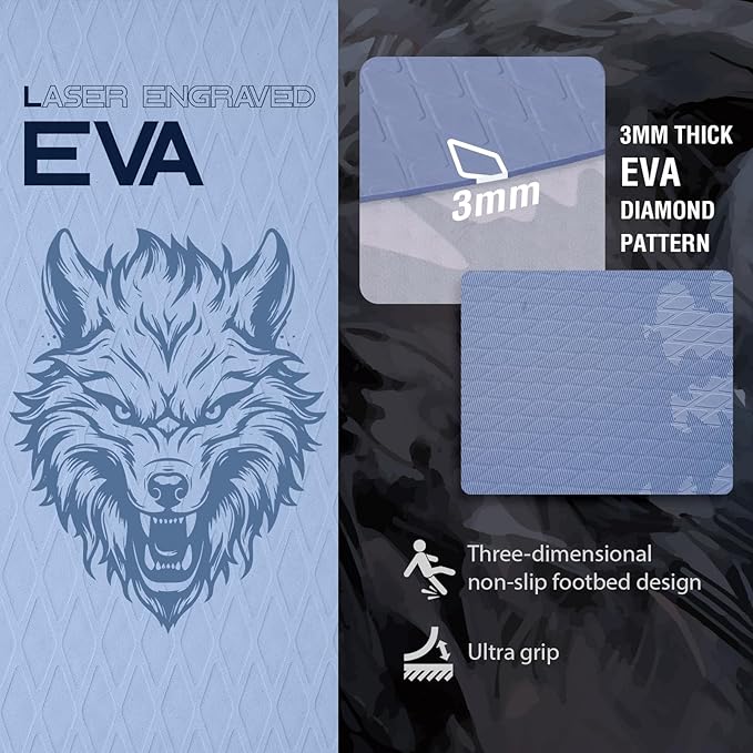 10’6/11’6 Inflatable Stand Up Paddle Board with Premium Paddleboards Accessories, Wide Stable Designed SUP Paddleboard for Adults & Youth.