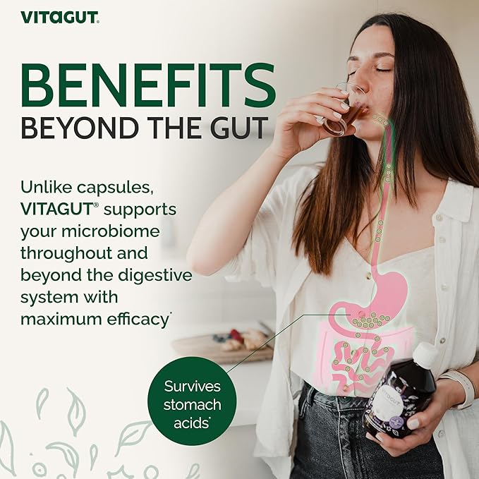 Liquid Probiotic, Prebiotics & Postbiotics 3-in-1 Organic, Live Probiotics for Women & Men - Probiotics for Digestive Health, 50 Billion CFU, 19 Fermented Herbs, Vegan Probiotic for Gut Health