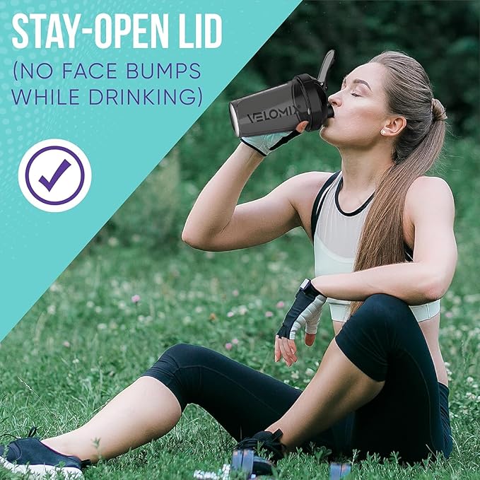 '-2 Pack- 20 oz Protein Shaker Bottles for Protein Mixes - 2x Wire Whisk | Leak Proof Shaker Cups for Protein Shakes and Pre Workout | Protein Shaker Bottle Pack